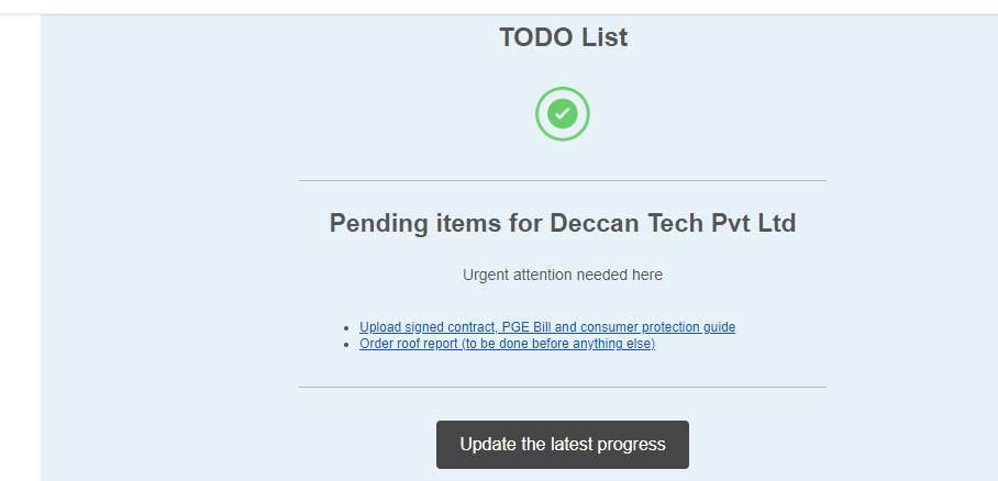 daily todo list email sent by fuzen